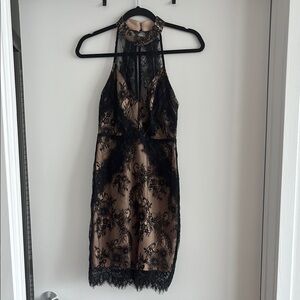 ASTR the Label Size S Lace Halter Dress